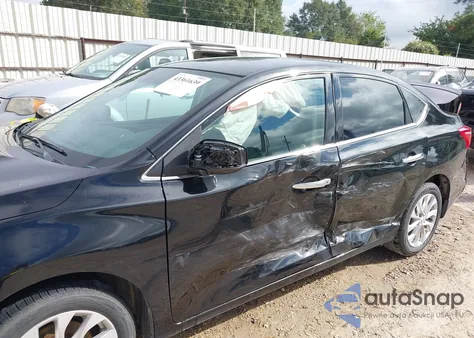 2019 Nissan Sentra S из США, поврежденный, VIN 3N1AB7AP2KY204149